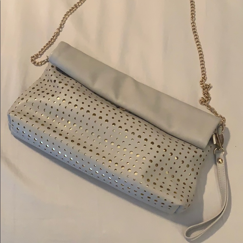 Grey & Gold purse
